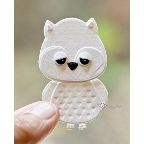 Cute owl decoration Metal Cutting Dies Stencils DIY Scrapbooking Paper/photo Cards Embossing Dies