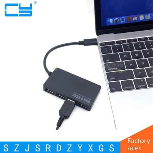 New arrival ITOP USB 3.1 Type C USB-C Multiple 4 Port Hub For PC Laptop Tablet Macbook