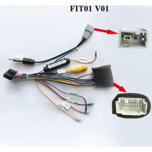 New Hot Special ARKRIGHT Wiring Harness Cable For HONDA Radio Head Unit Adaptor