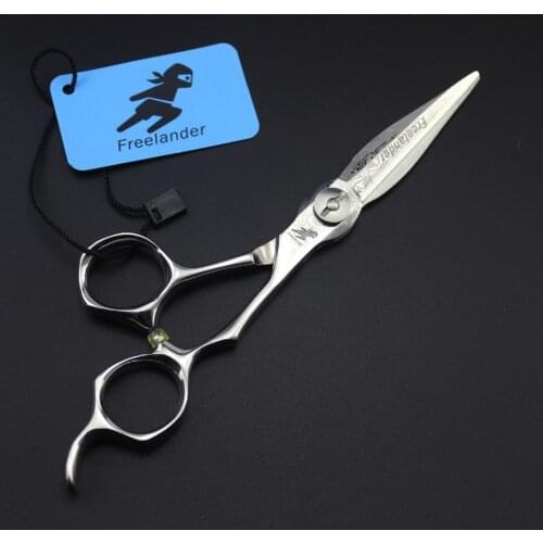 "5.5 Inch Hair Cutting Scissors Household Scissors Salon Essential Modeling Scissors Durable Stainless Steel Type Model Number"