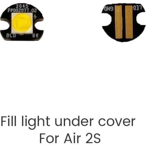 Original Brand New DJI Air 2S Full Light Bottom Cover Drone Brighten Lamp Night Safety for DJI Mavic Air 2S Drone Repair Parts