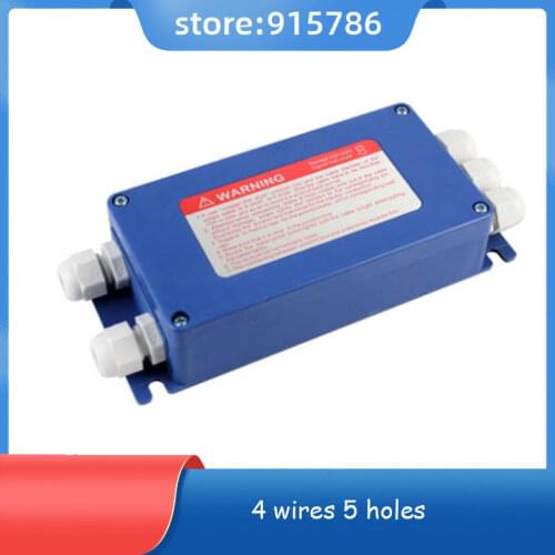 Small floor scale junction box 5-hole 4-core 4-wire high-precision electronic scale junction box weighing sensor junction box