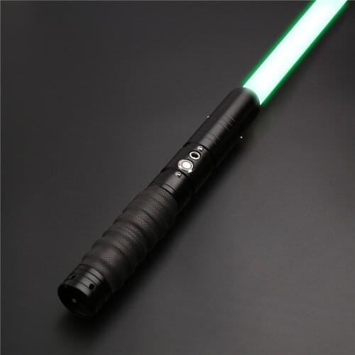 CIELTAN TS001 RGB Lightsaber Metal Handle Heavy Dueling 12 Color Change Force 6 Sound Fonts FOC Blaster for Dropshipping
