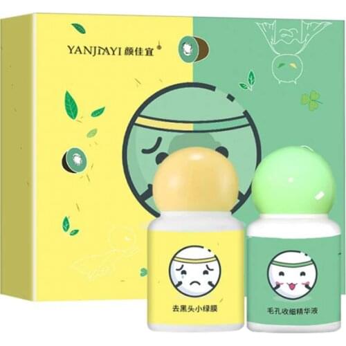 Blackhead Remover Green Tea Mask Pore Shrinkage Set Masks Peeling Acne Treatment Black Deep Cleansing Skin Care Cosmetic