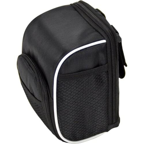 Bicycle Front Tube Storage Bag Waterproof Bike Handlebar Basket Bag Cycling Frame Pannier For Electric Scooter Bike Accessories