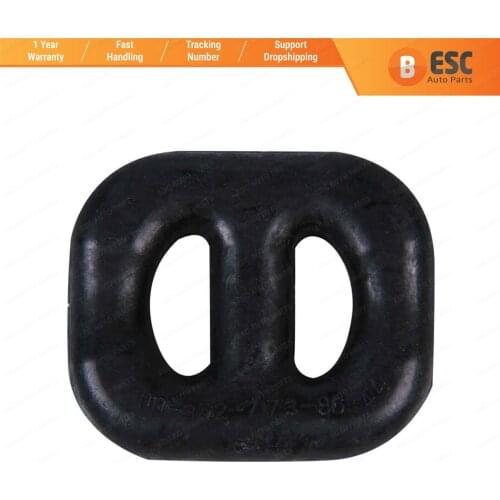 ESC ESP6 1 Piece Exhaust Rubber Rear Clamp Silencer for Saab Daewoo Opel: 852723