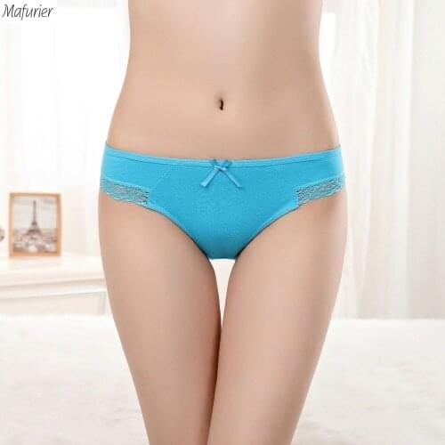 Mafurier Free Shipping New Arrival Women Sexy Thongs Panties Ladys Cotton G-strings Female Soft Llingeries Underwear 6Pcs/lot