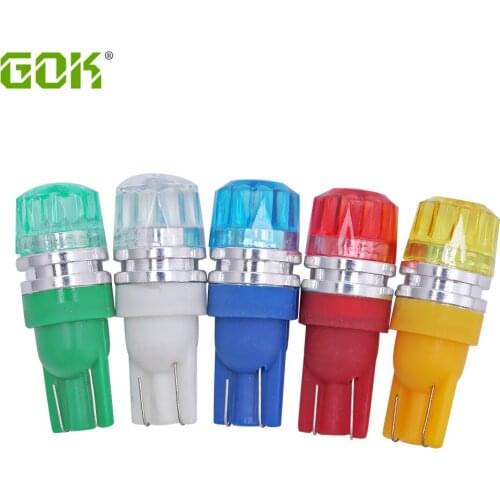 10pcs Car led T10 bulb 2 smd 5730 LED auto t10 1w Interior Reading Door Lamps Lampada Car Instrument Wedge Light Bulbs