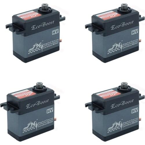 4PCS JX Ecoboost CLS6336HV 36KG Large Torque 180Degree CNC Digital Coreless Servo for RC Models Helicopter Cars Truck Part