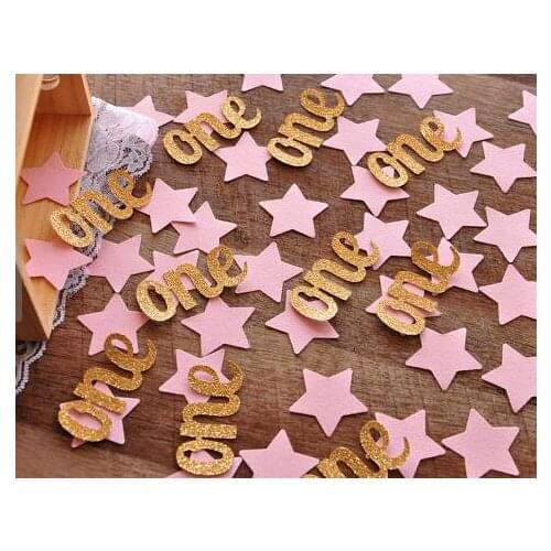 Glitter custom number birthday Confettis Table Scatter wedding baby shower Christening party decorations table scatters