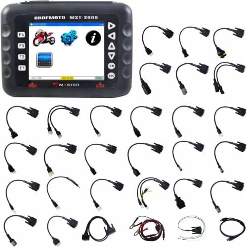 Master Good Motorcycle Diagnostic Tool MST-3000 Key Programmer ECU Program Motorcycle Scanner for Heavy Duty Motorbikes