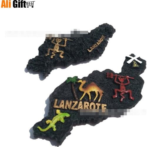 Spain Fashion 3D Fridge Magnet Sticker Creative Tourism Souvenirs of Mallorca Lanzarote Travel Souvenir Kitchen Home Decoration