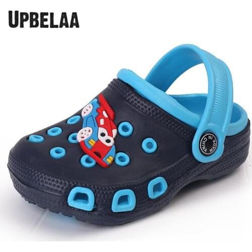 Summer Children Slippers Boys Beach Shoes Girls Garden Shoes Cute Cartoon Kids Shoes Baby Casual Sadals Non-slip Wear-resistant