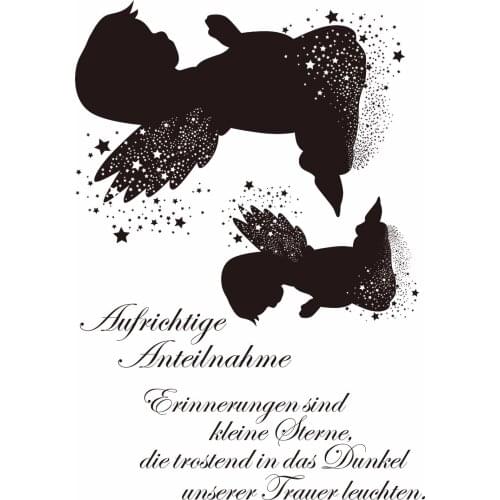 German Transparent Silicone Stamp Seal for DIY scrapbooking photo album Decorative clear stamps A185