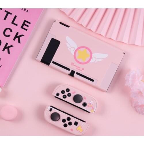 New For Nintendo Switch Case Cute Seal Cat Full Cover Shell Joy-Con Controller Shell Hard Cover Box For Nintendo Switch Accessor