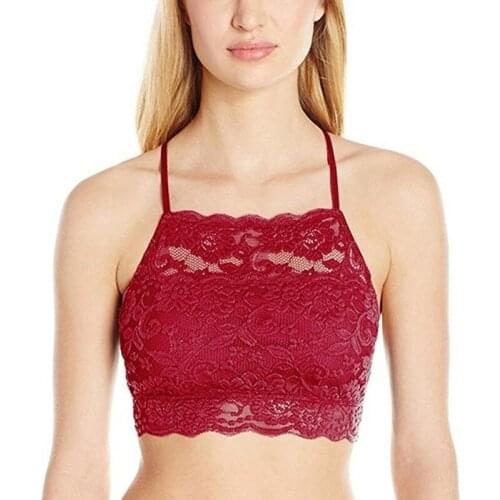 The New 2021 Sexy Lace Bra Bralette Lingerie 3/4 Bra Cup Without the Woman of the Rims Comfortable Bra