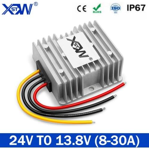 DC DC Buck Converter 24V to 13.8V 15A 8A 10A 20A 25A 30A Power Supply Converter Voltage Regulator Transformer Waterproof CE RoSH
