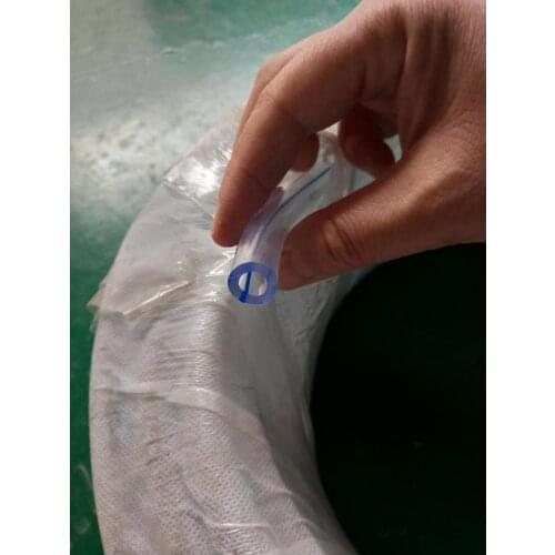 1 meter Milking Air tube Transparent Milking Air Hose Pulsator Air Hose 7*14mm
