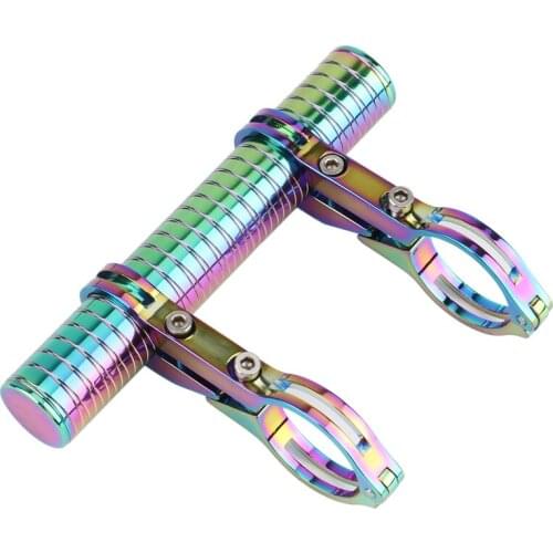 Ebike Handlebar Extender, Double Frames Colorful Titanium Alloy Bicycle Handle Extension Bracket, Fit for N1S U1 U