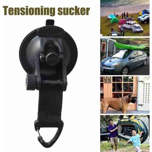 Camping Tarp Universal With Securing Hook Suction Cup Tarp Hook Camping Down Awning Side Securing Car as Tie Y9W1