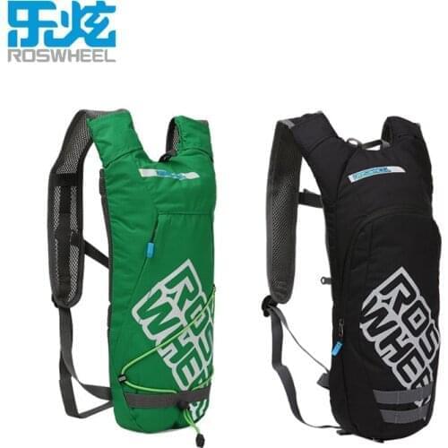 ROSWHEEL Bicycle Bag Cycling Backpack Non-toxic Water Bladder Light Weight Breathable Bag Sports Running Hiking Rucksack 2.5L
