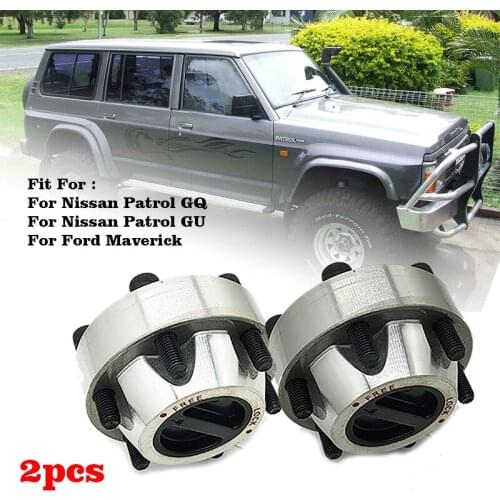For NISSAN Patrol Safari GQ GU 1990-up Manual Aluminum alloy free wheel locking hubs B013 40250-01J01 4025001J01