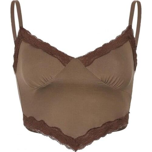 Women Summer Crop Top Vest Blouse Portable Comfortable Women Short Navel Slim Strap Top Camisole for Home Femme Camisole