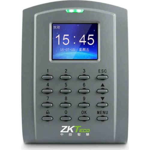 ZKteco SC102 ID(EM) High Speed TCP/IP RFID Terminal Color Screen RF Card Time Attendance And Door Access Control System