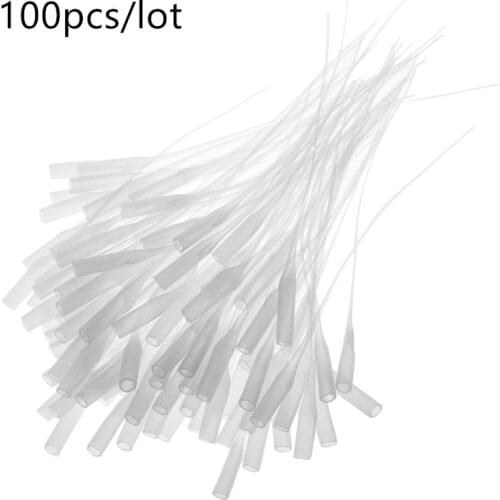100 Pcs/bag Glue Micro-tips Plastic Glue Bottle Tips Glue Applicator Dropping Tube Nozzle For Crafting Lab Adhesive Dispensers