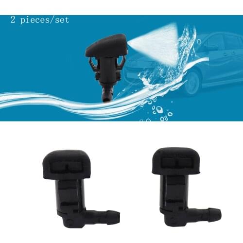 2 pcs Windshield Washer Wiper Water Spray Nozzle Jets Fit for 2008-2012 Ford Fusion Milan MKZ 08-12