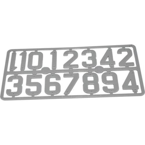 2Pcs/pack Plastic Beehive Digital Number Card Bee Case Box Sign Frame Beekeeping Equipment tools Beekeeping Mark Board