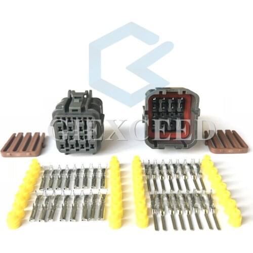 16 Pin KET 7123-7564-30 7222-7564-40 Female Male Automotive Connector Auto Wiring Harness Socket For Car Radar