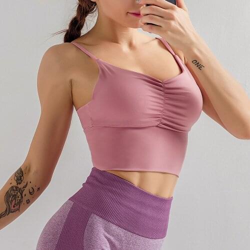Seamless Sports Bra Women Fitness Top Yoga Bra For Cup A-D Black White Running Yoga Gym Crop Top Women Push Up Sport Bra Top