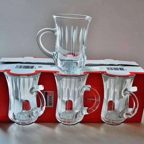 Tea Cup 6 Pcs Tea Coffee Cups Tea Coffee Sets Tea Coffee For Trophy Turkish Tea Cup Set Glass