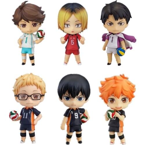 Cuteanime Haikyuu Anime Figure 616# Kei Tsukishima Action Figure 789# Ushijima Wakatoshi 605# Kozume Kenma 563# 461# 489# Figure