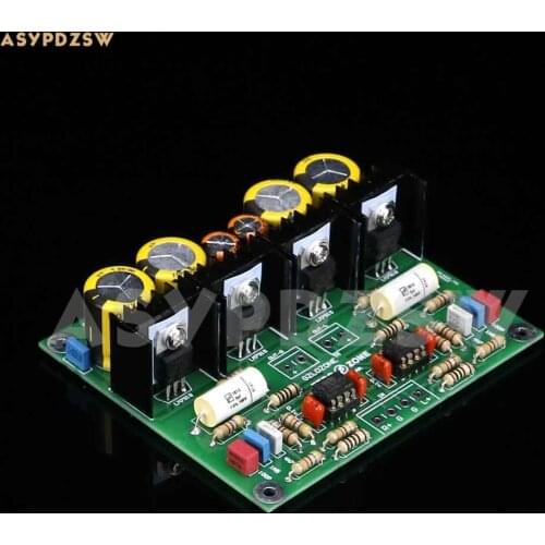 HIFI Symphonic classical Turntables Phono amplifier Base on DUAL RIAA MM Circuit PCB/DIY Kit/Finished board