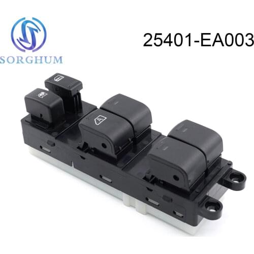 New SORGHUM Electronic Master Power Window Switch 25401-EA003 25401EA003 For Nissan Frontier 2005-2011 Xterra 2005-2007