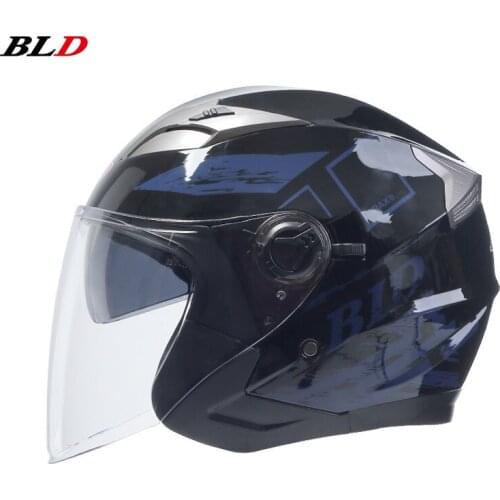 New Motorcycle Helmet Open Half Motocicleta Cascos Para Motorbike Scooter Riding Electric Bike Safety Helmet Cascos Para
