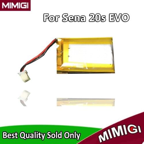 New 850mAh Replacement Battery For Sena 20S EVO 30K Motorcycle Bluetooth Headset Helmet Intercom With Plug