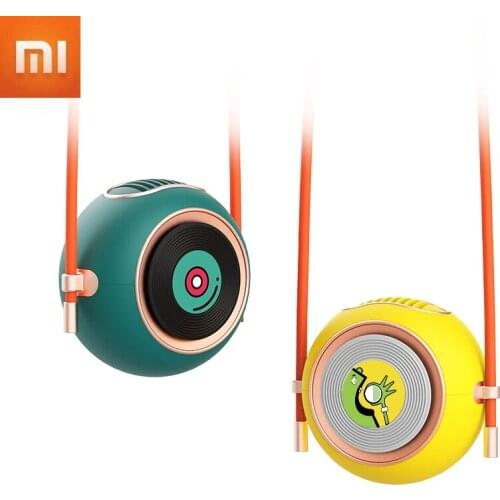 Xiaomi New Portable Fan USB Fan Hanging Neck Fan Small and Light Two-speed Wind Personal for Office Household Traveling