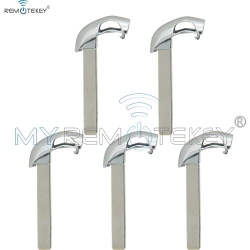 Remtekey 5pcs smart car key blade For Cadillac SRX ATS CTS Sedan Escalade emergency key blade 22984994