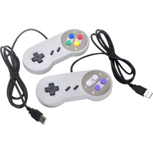 USB Controller Gaming Joystick Gamepad Controller for Nintendo SNES Game pad for Windows PC For MAC Computer Control Joystick