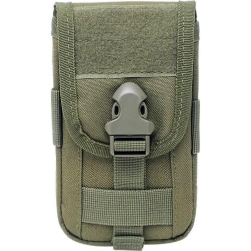 Military Outdoor Belt Waist Bag Utility Vest Card Carrier Bag Tactical Phone Holster Multi-function Molle Pouch