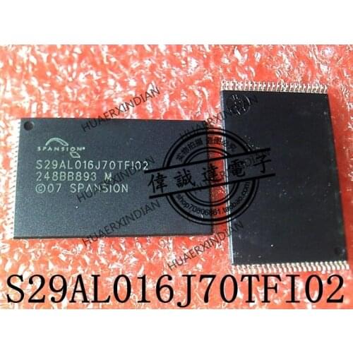 1Pieces New Original S29AL016J70TFI02 S29AL016J70TF102 TSOP-48 In Stock Real Picture