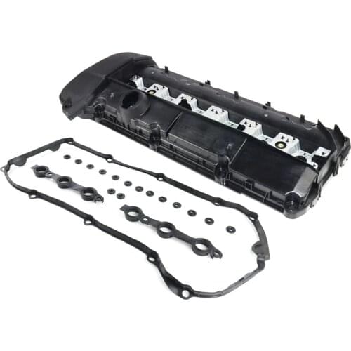 11121432928 Engine Cylinder Head Top Cable Rocker Valve Cover With Gasket For BMW E39 E46 E53 Z3 Free Shipping