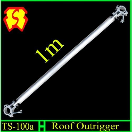 Aluminum outrigger to support the roof beam