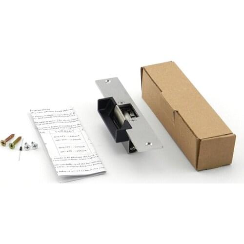 12V DC Fail Safe NC NO Narrow-type Door Electric Strike Lock For Access Control Power Locks Security Safely