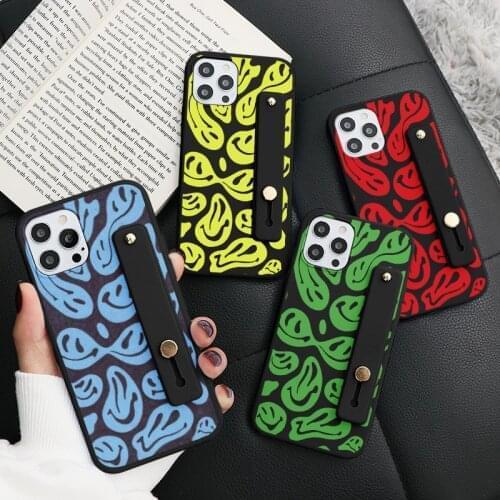 Wrist Strap Phone Case For Huawei P30 P20 P40 Lite E Pro Y7 Y6 P Smart 2021 2019 Mate Honor 9X 8X 8A 10i 20i 10 20 Lite TPU Back