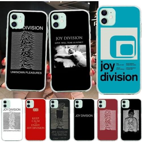 Joy division poster Cover Black Soft Shell Phone Case for iPhone 11 pro XS MAX 8 7 6 6S Plus X 5S SE 2020 XR cover