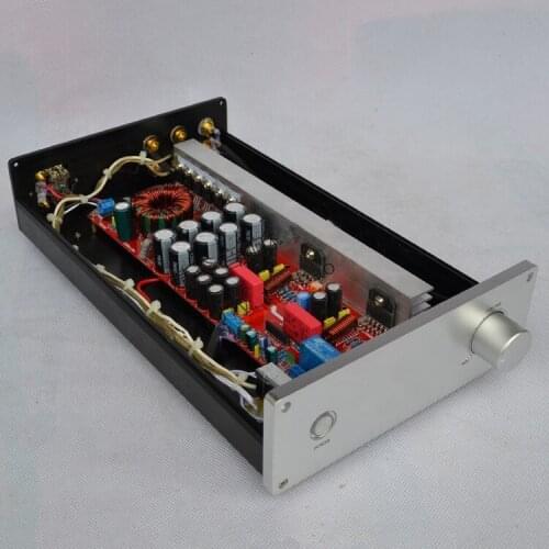 DIY DC12V HF-102 HIFI fever 2X68W 2.0-channel amplifier LM3886 pure power amp Car / home amplifier